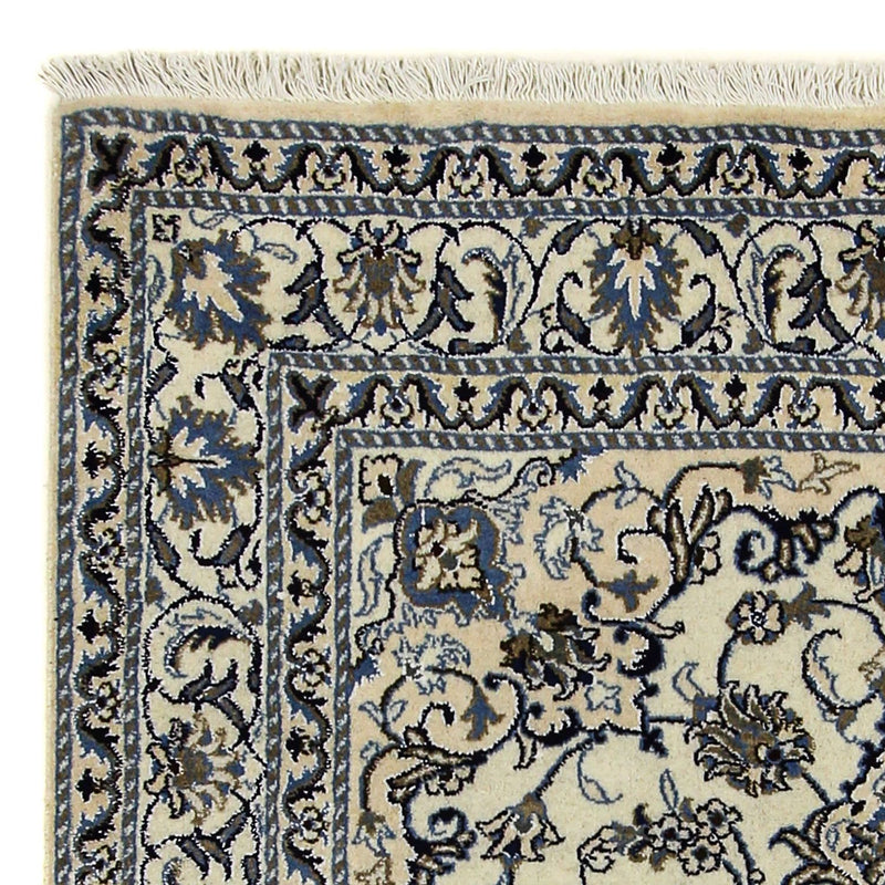 Perzisch tapijt - Nain - 197 x 147 cm - beige