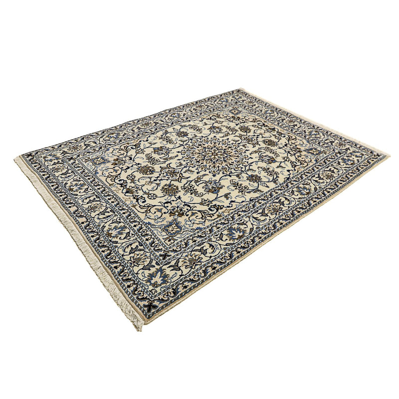 Perzisch tapijt - Nain - 197 x 147 cm - beige