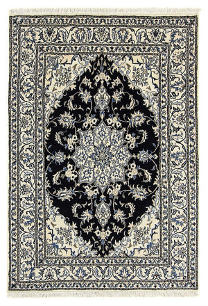 Perzisch tapijt - Nain - 203 x 143 cm - donkerblauw