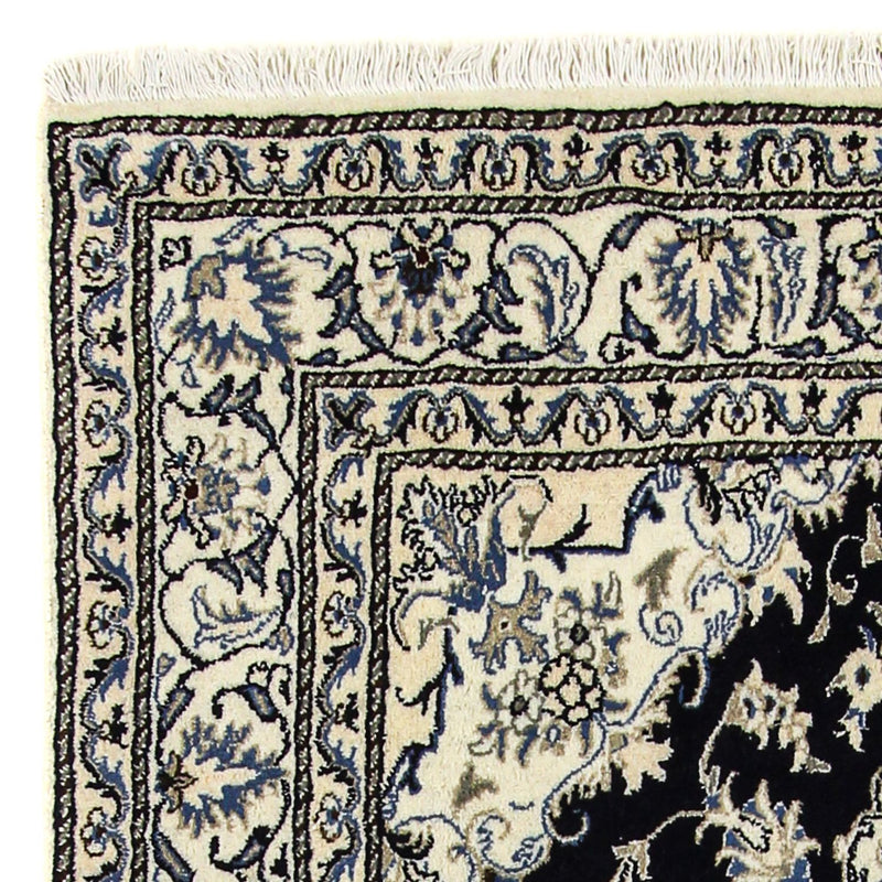 Perzisch tapijt - Nain - 203 x 143 cm - donkerblauw