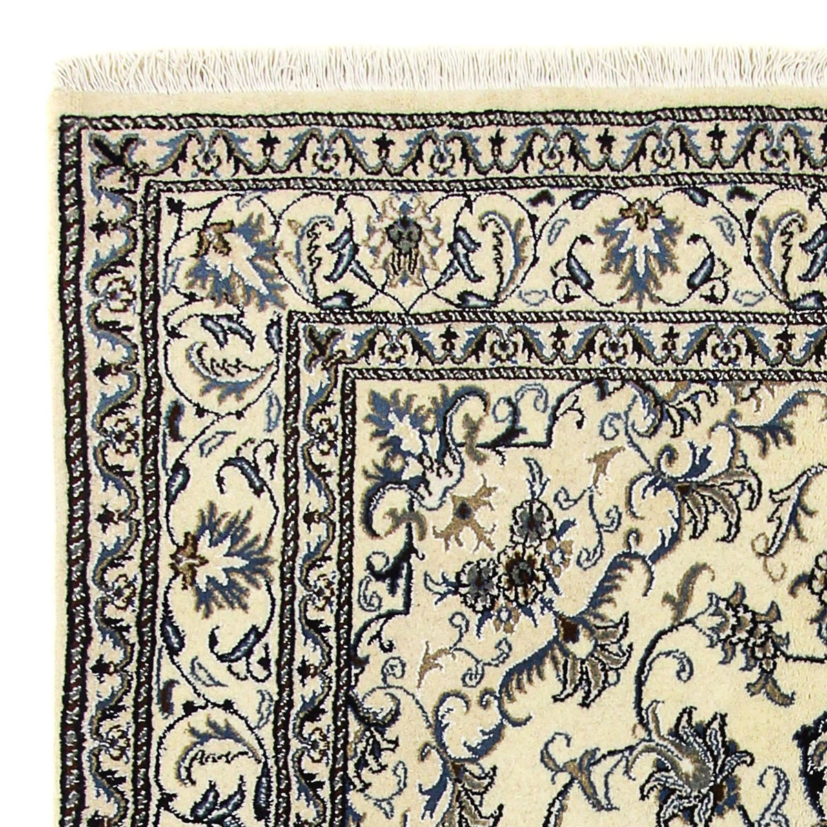 Perzisch tapijt - Nain - 238 x 164 cm - beige