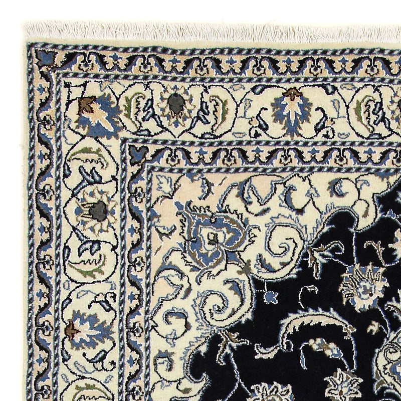 Perzisch tapijt - Nain - 226 x 167 cm - donkerblauw