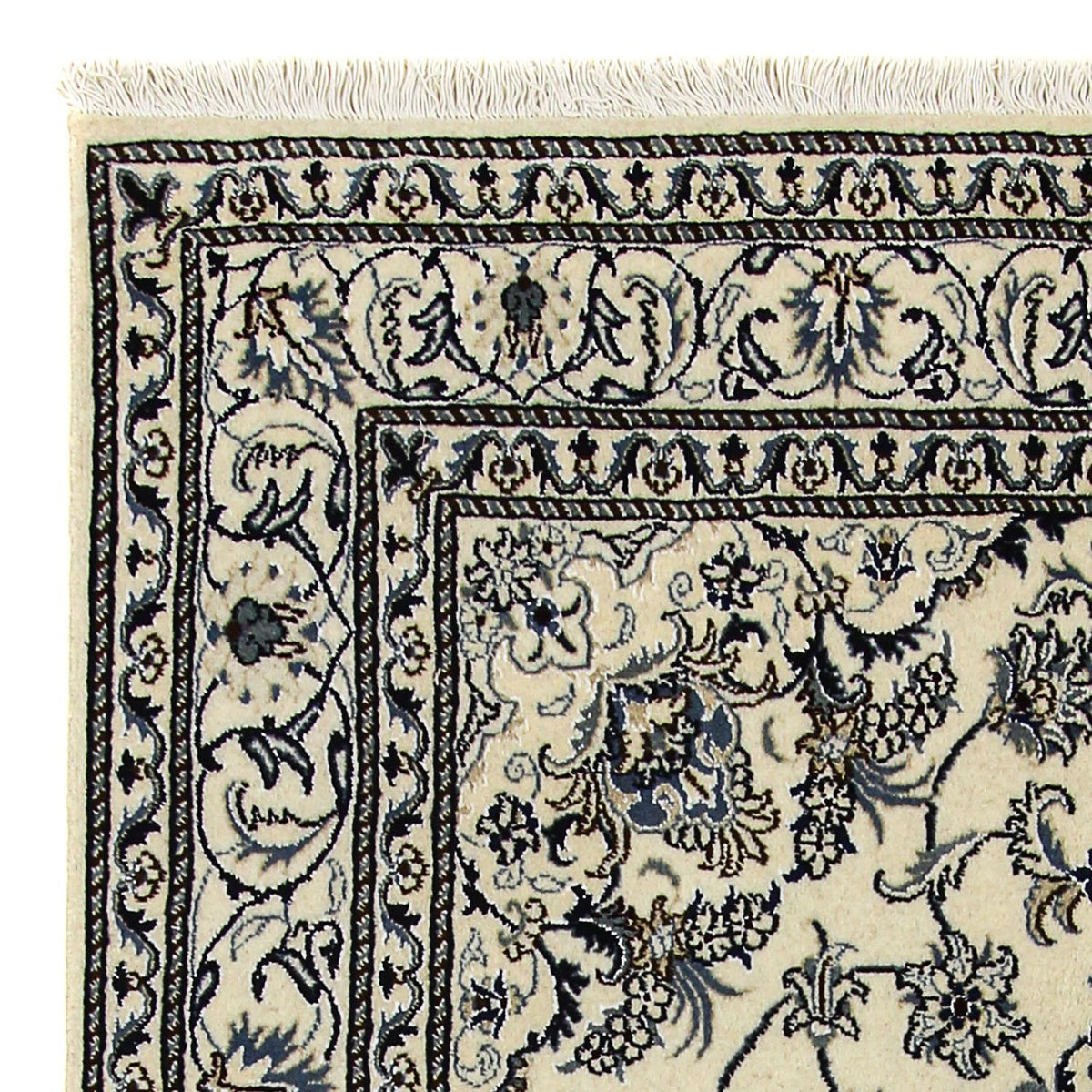 Perzisch tapijt - Nain - 235 x 165 cm - beige