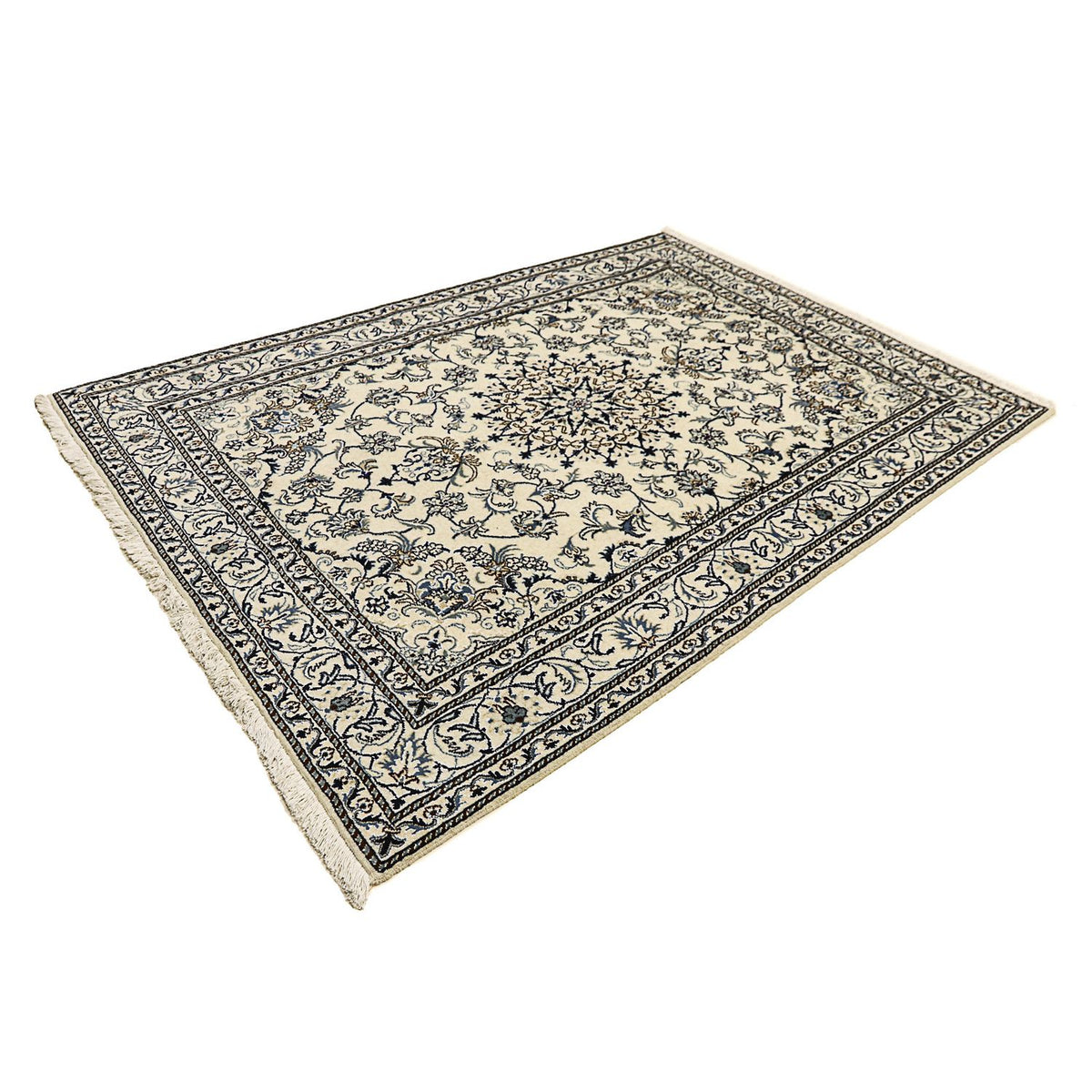 Perzisch tapijt - Nain - 235 x 165 cm - beige