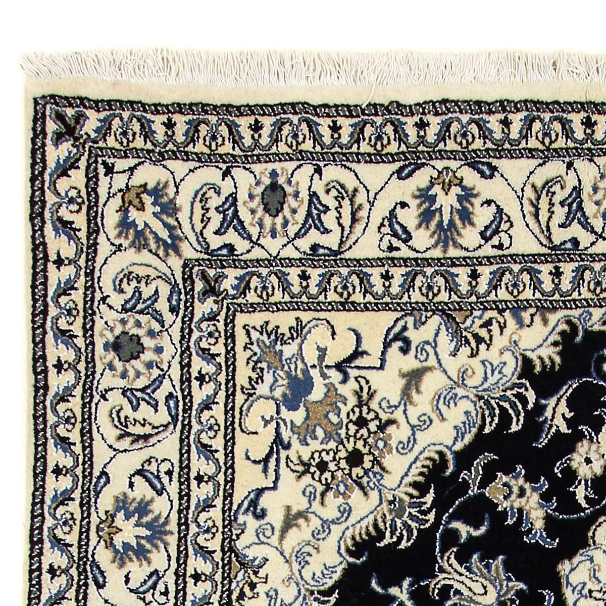 Perzisch tapijt - Nain - 235 x 165 cm - donkerblauw