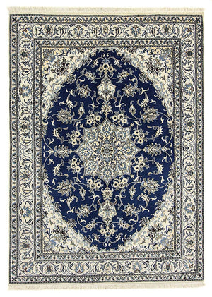 Perzisch tapijt - Nain - 236 x 168 cm - blauw