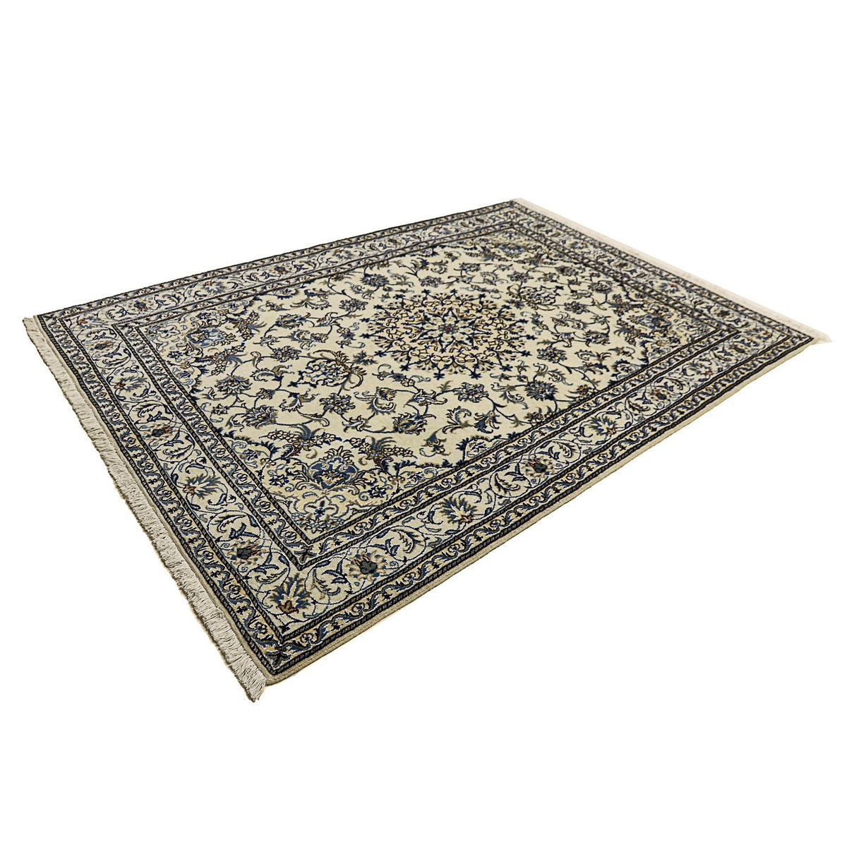 Perzisch tapijt - Nain - 238 x 168 cm - beige