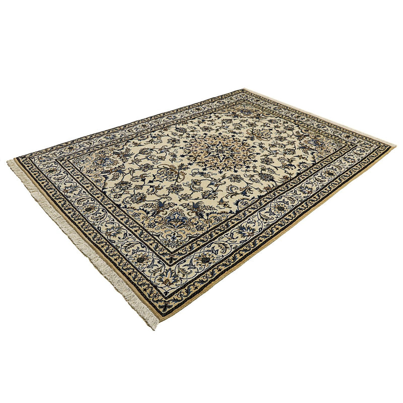 Perzisch tapijt - Nain - 240 x 167 cm - beige