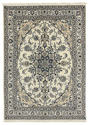 Perzisch tapijt - Nain - 232 x 165 cm - beige