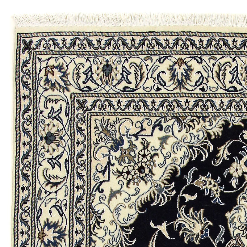 Perzisch tapijt - Nain - 238 x 166 cm - donkerblauw