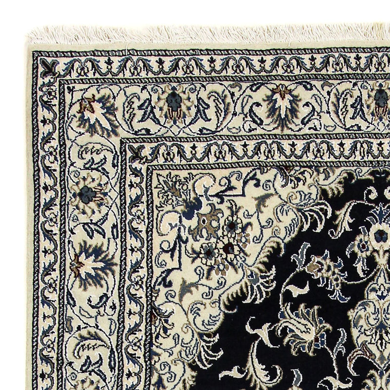 Perzisch tapijt - Nain - 246 x 164 cm - donkerblauw