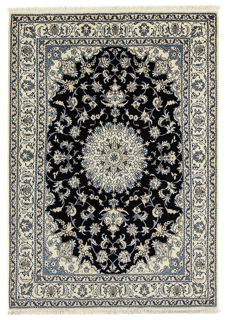 Perzisch tapijt - Nain - 240 x 170 cm - donkerblauw
