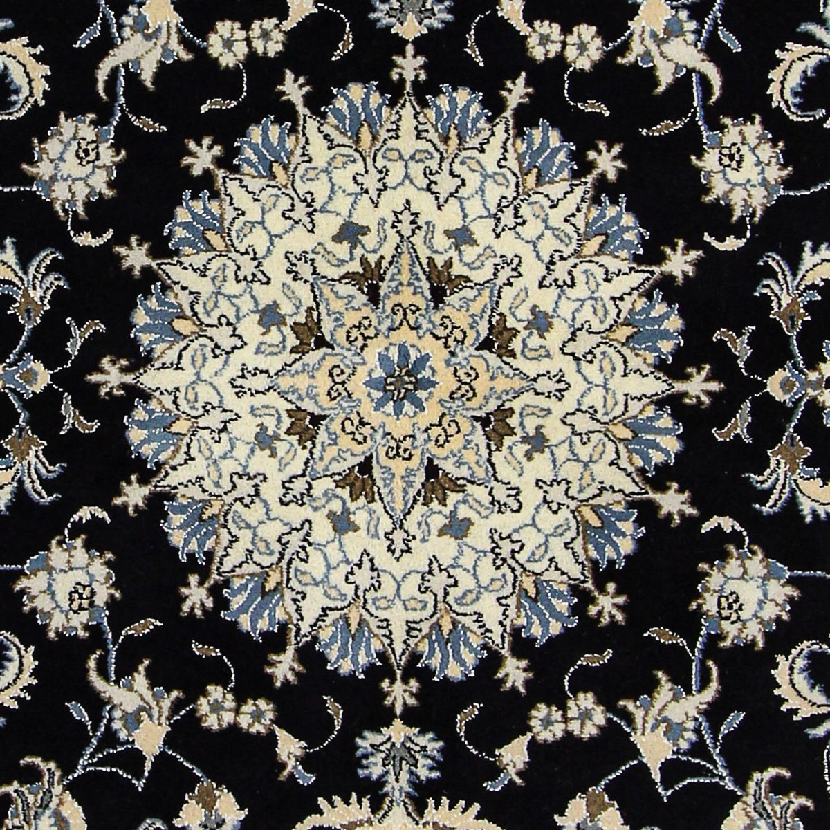 Perzisch tapijt - Nain - 240 x 170 cm - donkerblauw