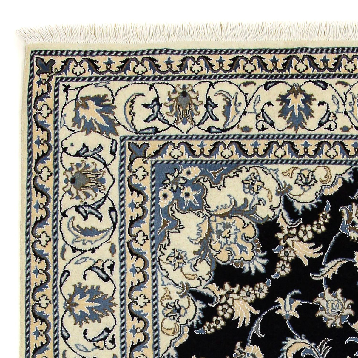 Perzisch tapijt - Nain - 240 x 170 cm - donkerblauw