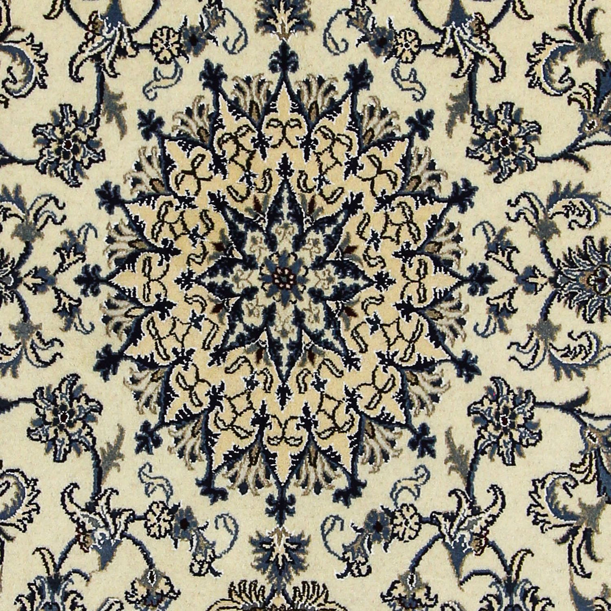 Perzisch tapijt - Nain - 248 x 165 cm - beige