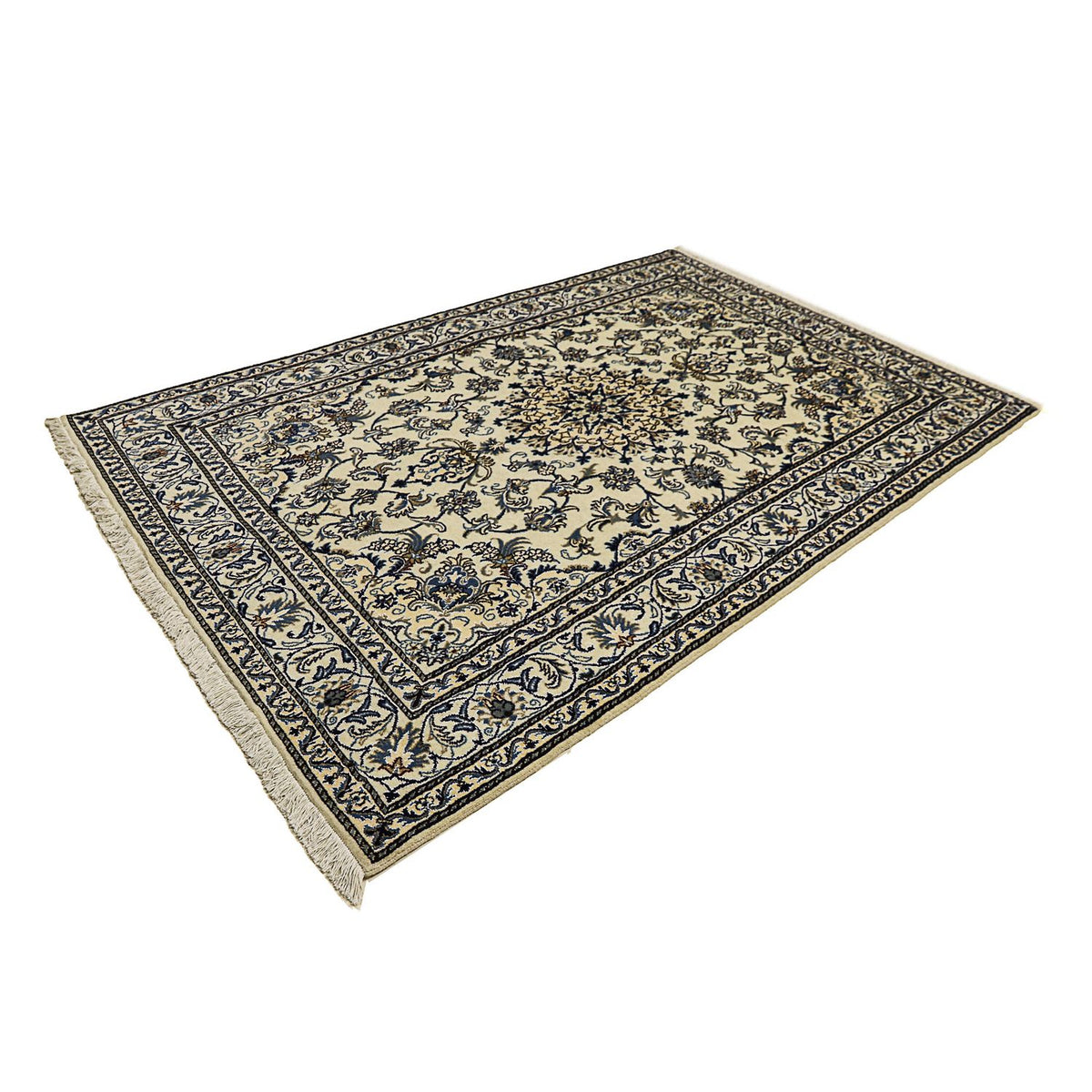 Perzisch tapijt - Nain - 248 x 165 cm - beige