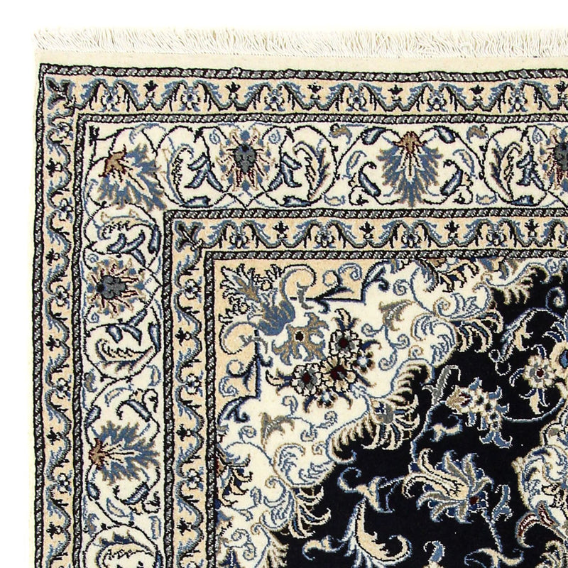 Perzisch tapijt - Nain - 235 x 168 cm - donkerblauw