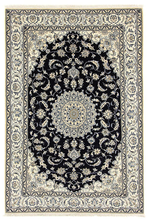 Perzisch tapijt - Nain - 292 x 196 cm - donkerblauw