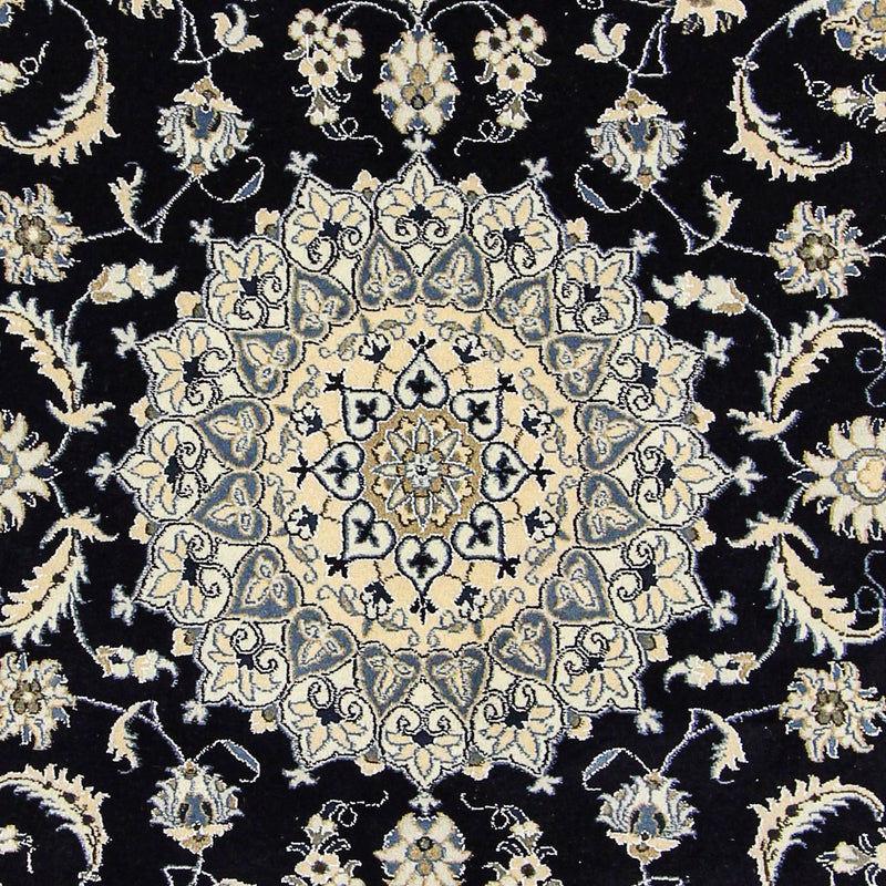 Perzisch tapijt - Nain - 292 x 196 cm - donkerblauw