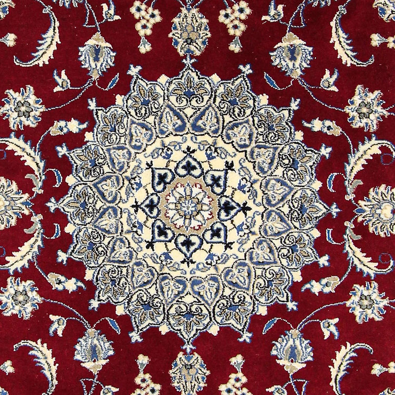 Perzisch tapijt - Nain - 295 x 194 cm - donkerrood