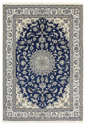Perzisch tapijt - Nain - 290 x 198 cm - donkerblauw