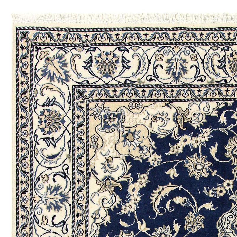 Perzisch tapijt - Nain - 290 x 198 cm - donkerblauw