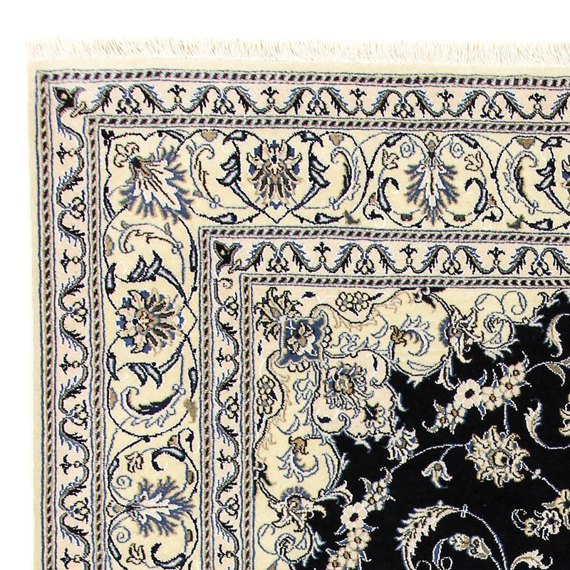 Perzisch tapijt - Nain - 296 x 197 cm - donkerblauw