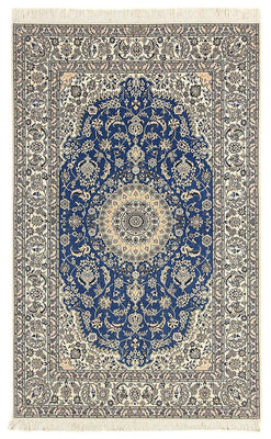Perzisch tapijt - Nain - Premium - 239 x 149 cm - blauw