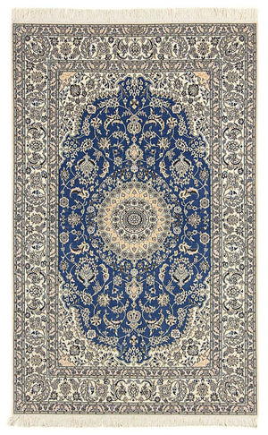 Perzisch tapijt - Nain - Premium - 239 x 149 cm - blauw