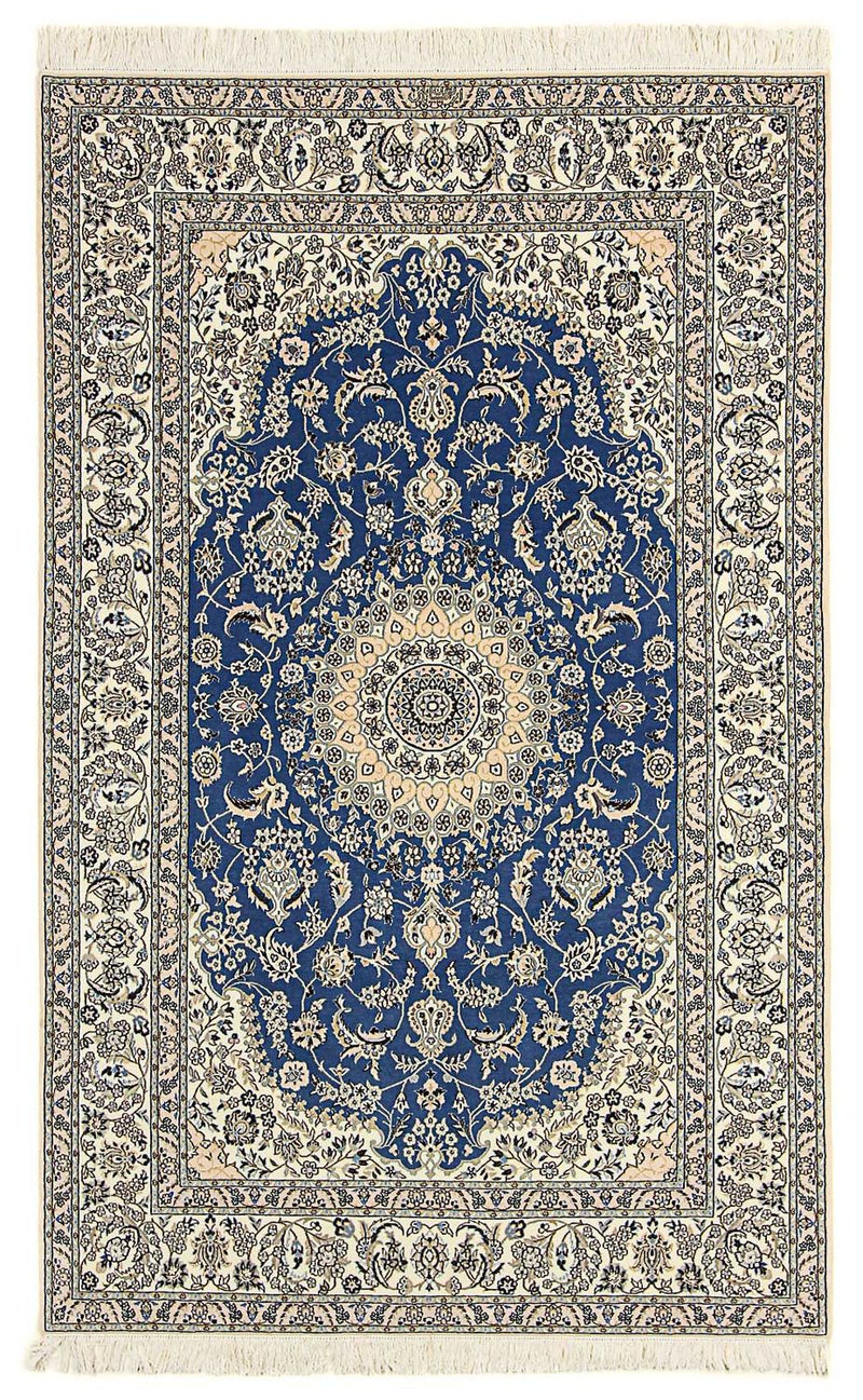 Perzisch tapijt - Nain - Premium - 239 x 149 cm - blauw