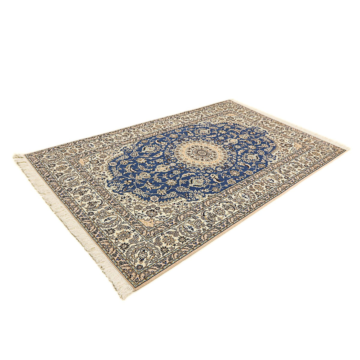 Perzisch tapijt - Nain - Premium - 239 x 149 cm - blauw