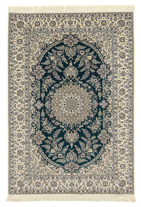 Perzisch tapijt - Nain - Premium - 234 x 156 cm - donkerblauw – product image