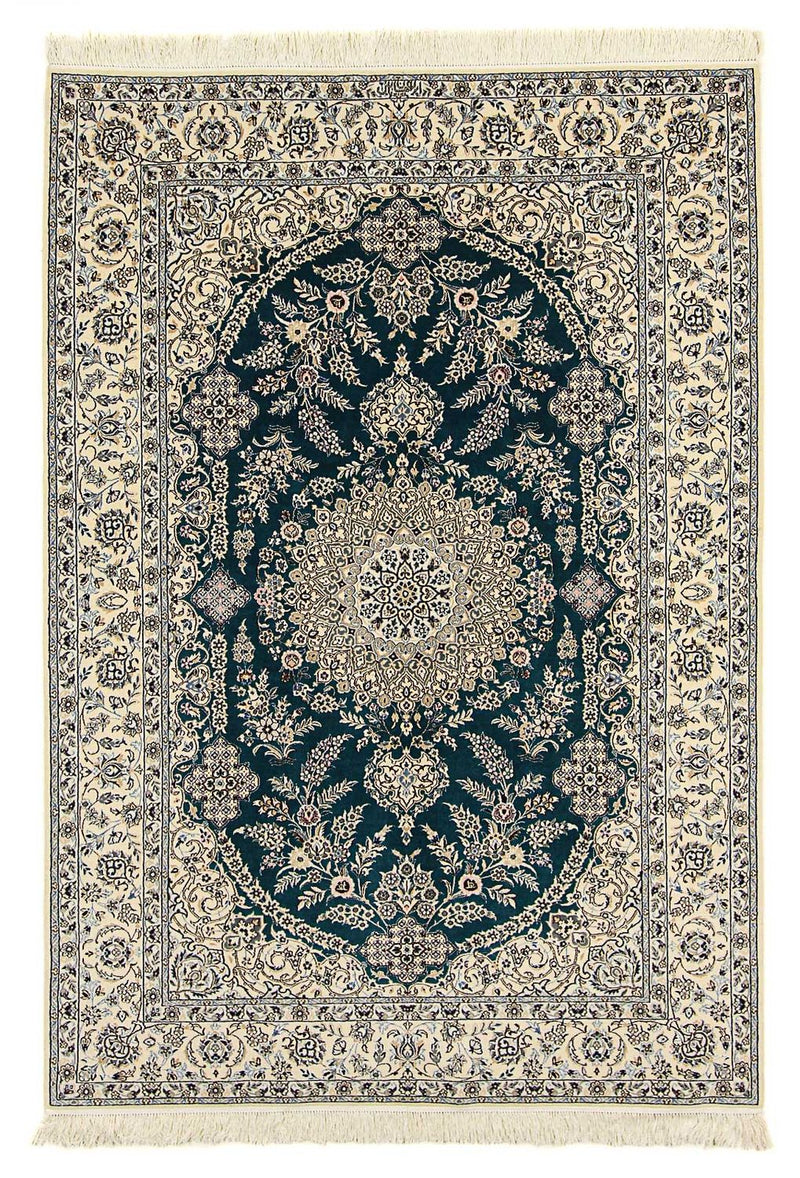Perzisch tapijt - Nain - Premium - 234 x 156 cm - donkerblauw