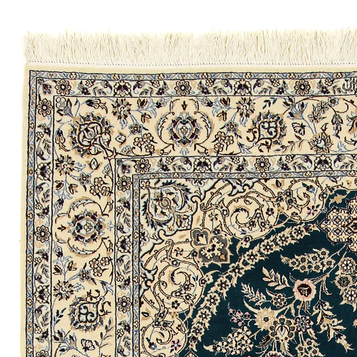 Perzisch tapijt - Nain - Premium - 234 x 156 cm - donkerblauw