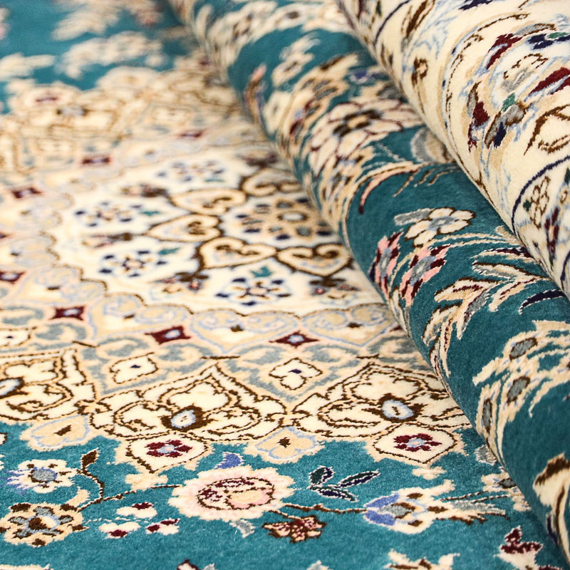 Perzisch tapijt - Nain - Premium - 234 x 156 cm - donkerblauw