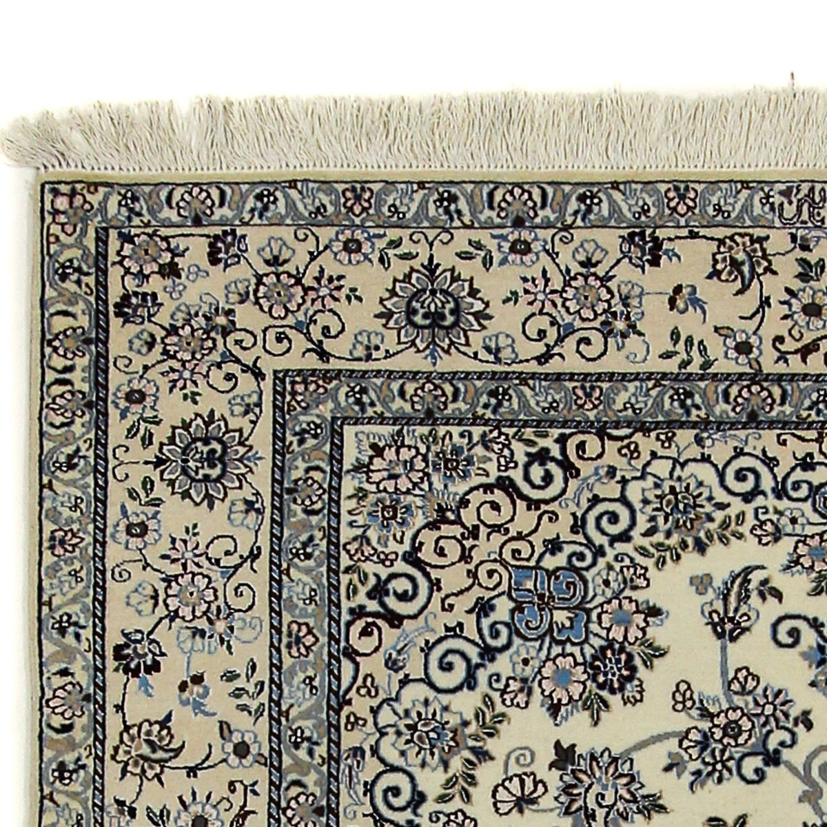 Perzisch tapijt - Nain - Premium - 183 x 133 cm - beige