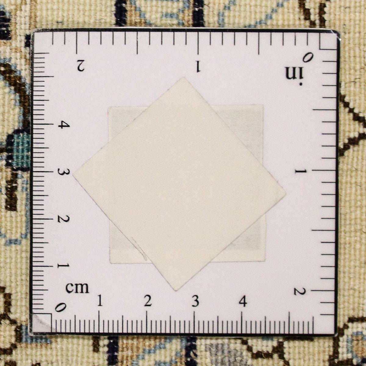 Perzisch tapijt - Nain - Premium vierkant  - 207 x 206 cm - donkerrood