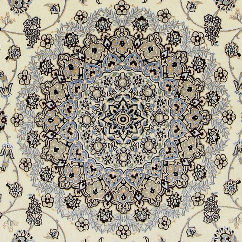 Perzisch tapijt - Nain - Premium vierkant  - 205 x 205 cm - beige