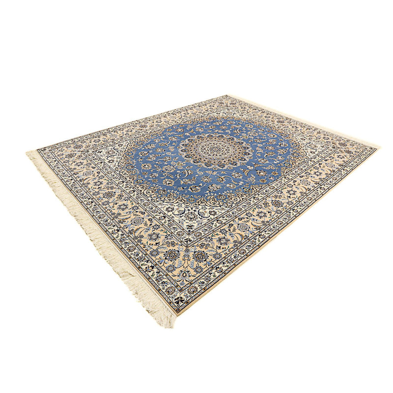 Perzisch tapijt - Nain - Premium - 255 x 206 cm - blauw