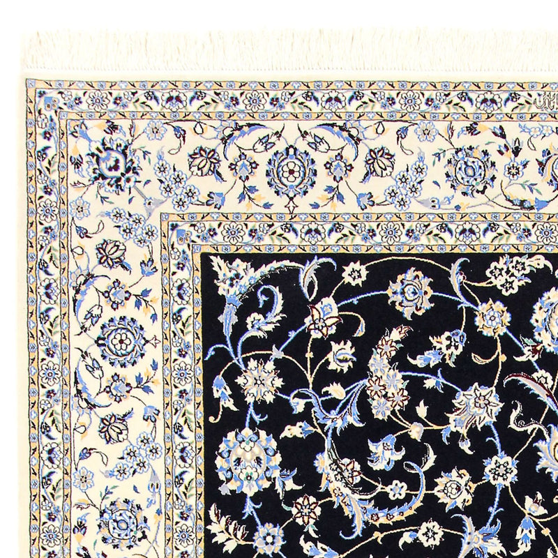 Perzisch tapijt - Nain - Premium - 300 x 200 cm - donkerblauw