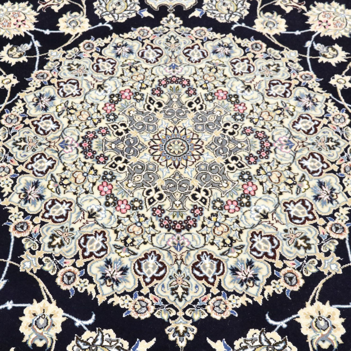 Perzisch tapijt - Nain - Koninklijk - 309 x 205 cm - donkerblauw