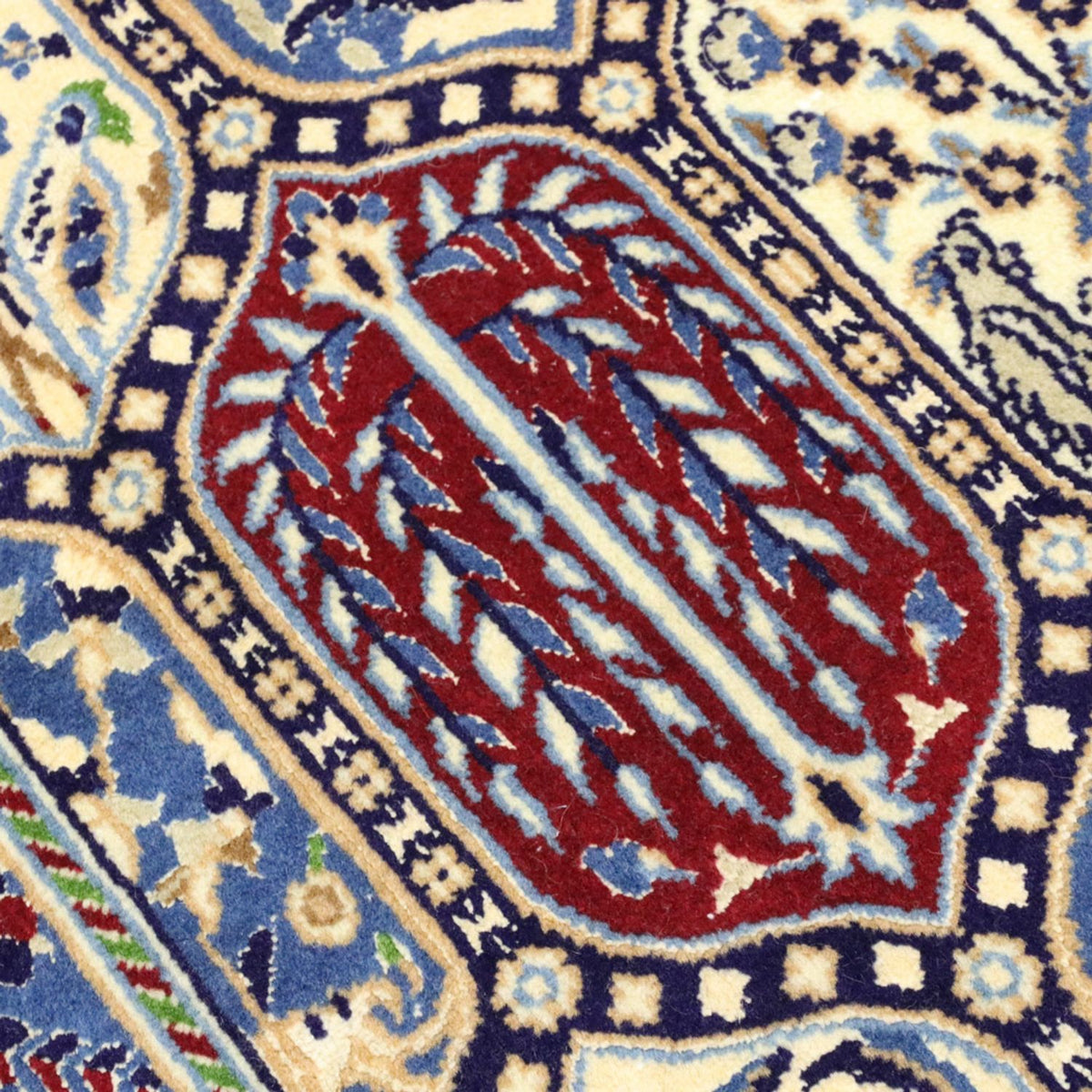 Perzisch tapijt - Nain - Koninklijk - 303 x 206 cm - veelkleurig