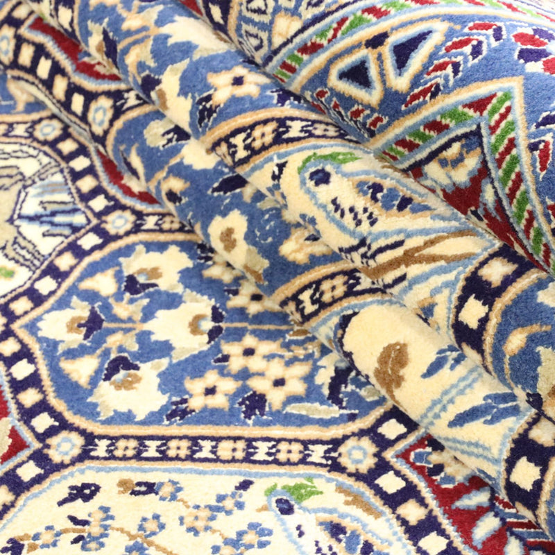 Perzisch tapijt - Nain - Koninklijk - 303 x 206 cm - veelkleurig