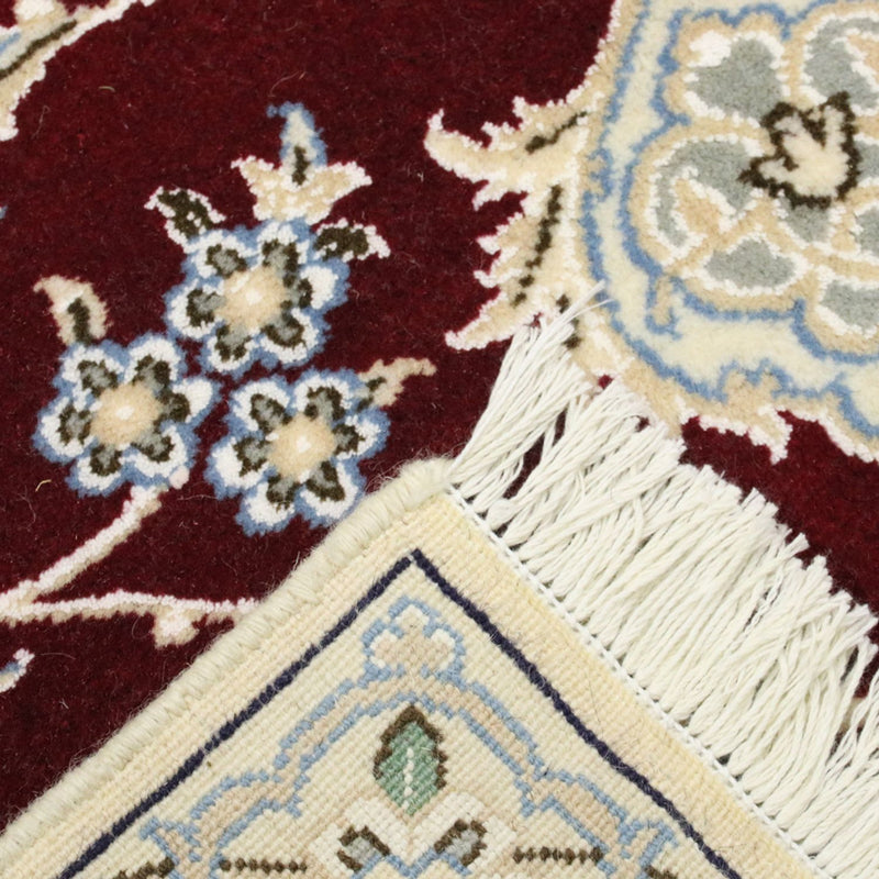 Perzisch tapijt - Nain - Koninklijk - 303 x 202 cm - wijnrood