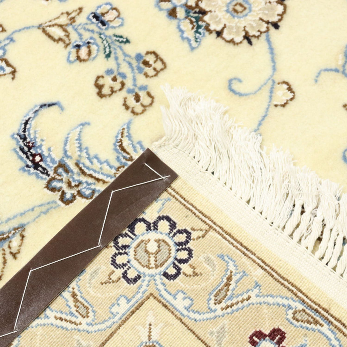 Perzisch tapijt - Nain - Koninklijk - 360 x 245 cm - crème