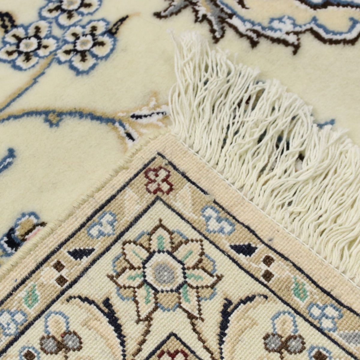 Perzisch tapijt - Nain - Koninklijk - 356 x 250 cm - crème