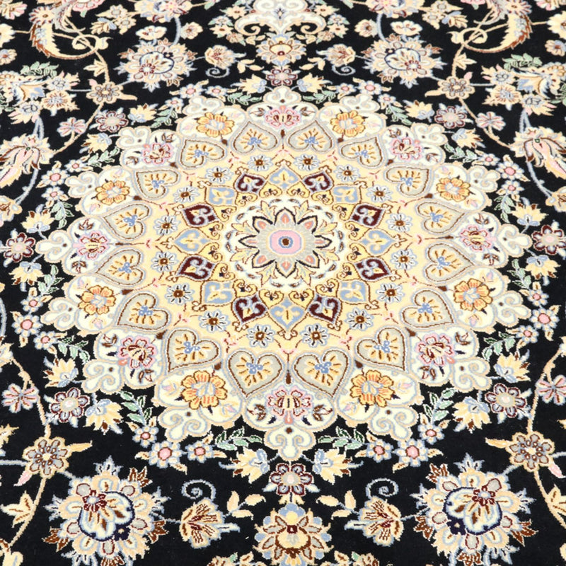 Perzisch tapijt - Nain - Koninklijk - 350 x 254 cm - donkerblauw