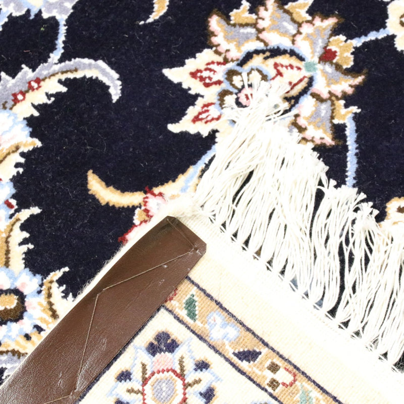 Perzisch tapijt - Nain - Koninklijk - 356 x 248 cm - donkerblauw