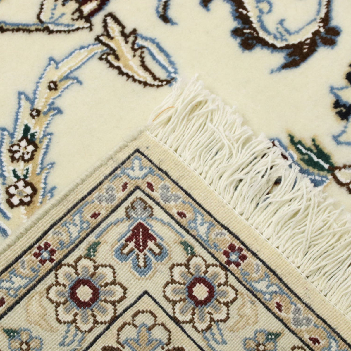 Perzisch tapijt - Nain - Koninklijk - 308 x 204 cm - crème