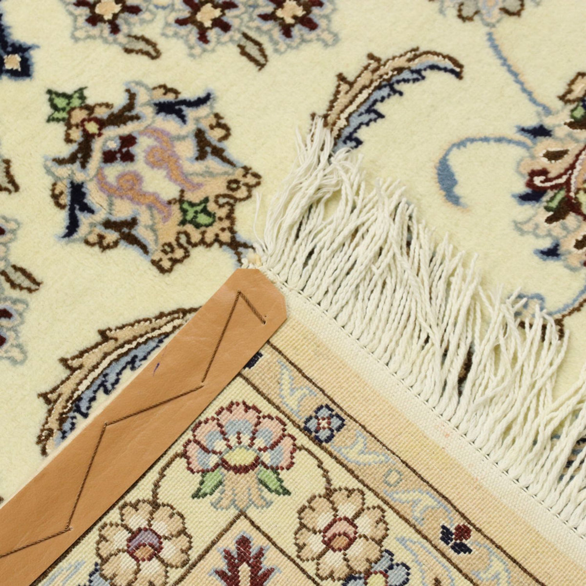 Perzisch tapijt - Nain - Koninklijk - 302 x 205 cm - crème